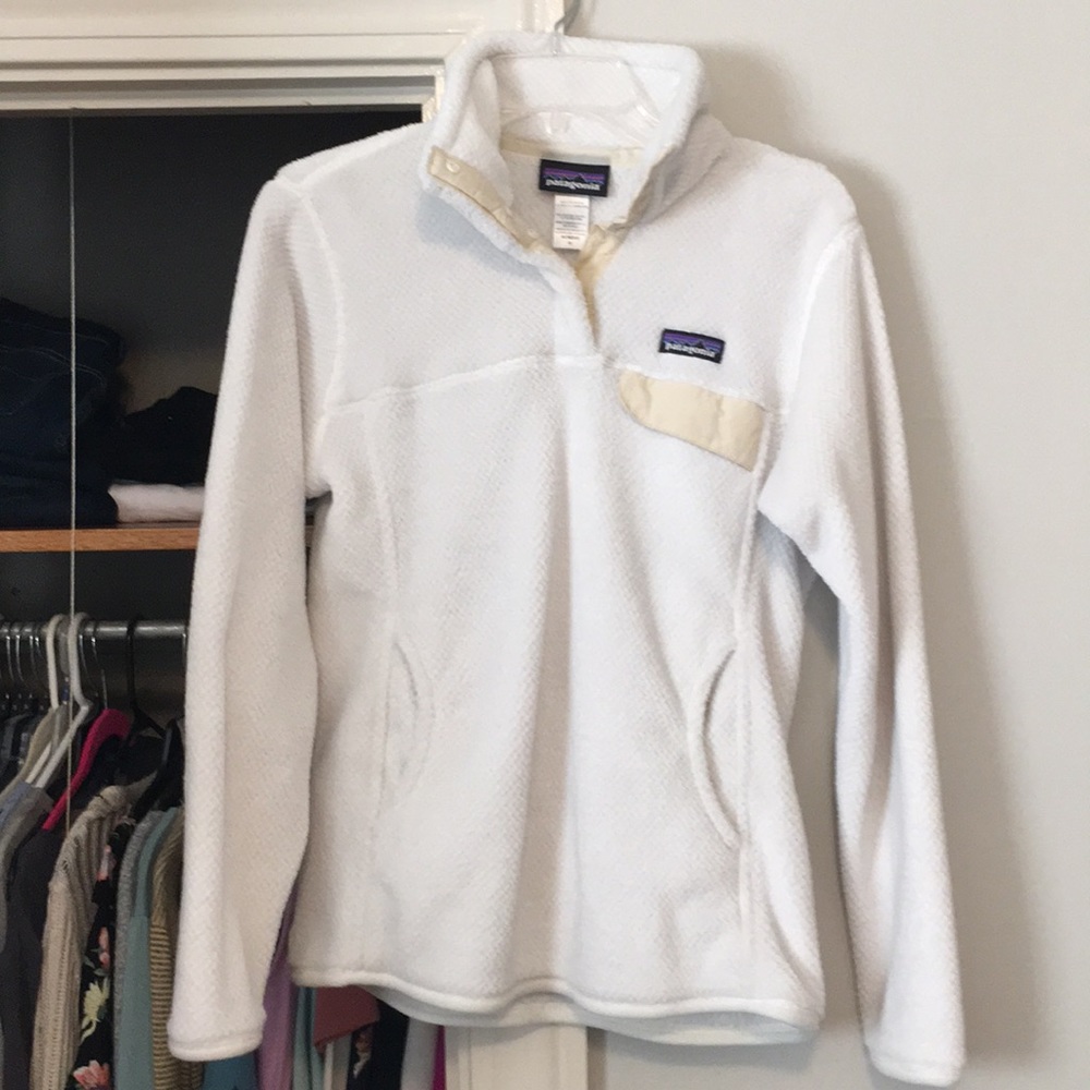 Patagonia ivory pullover
